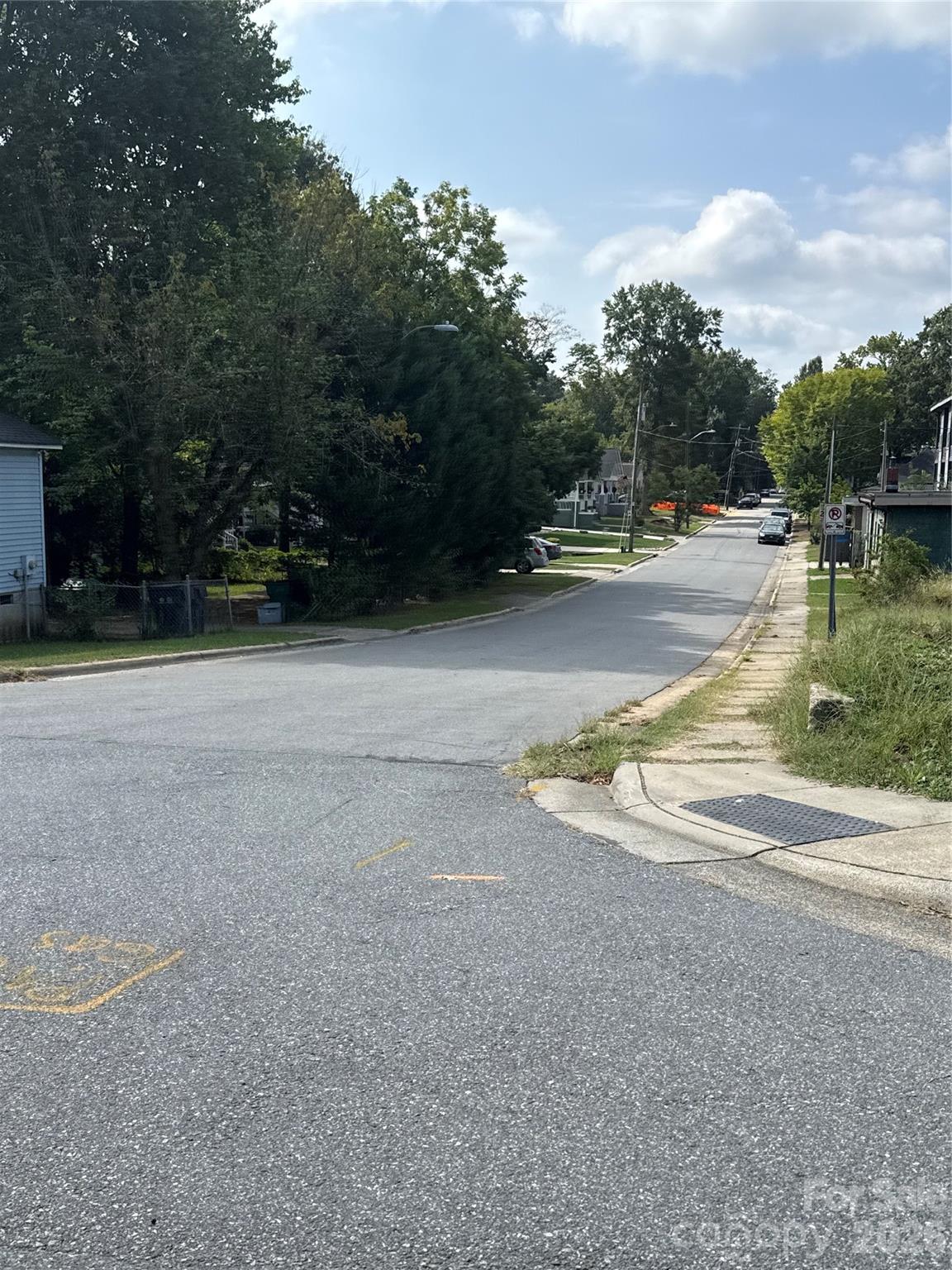 One of the three streets the lot is facing. - 1200 Parkwood Avenue, Charlotte