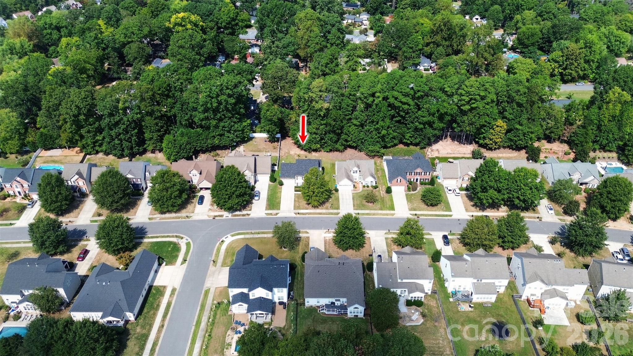 Location - 7709 Greylock Ridge Road, Matthews