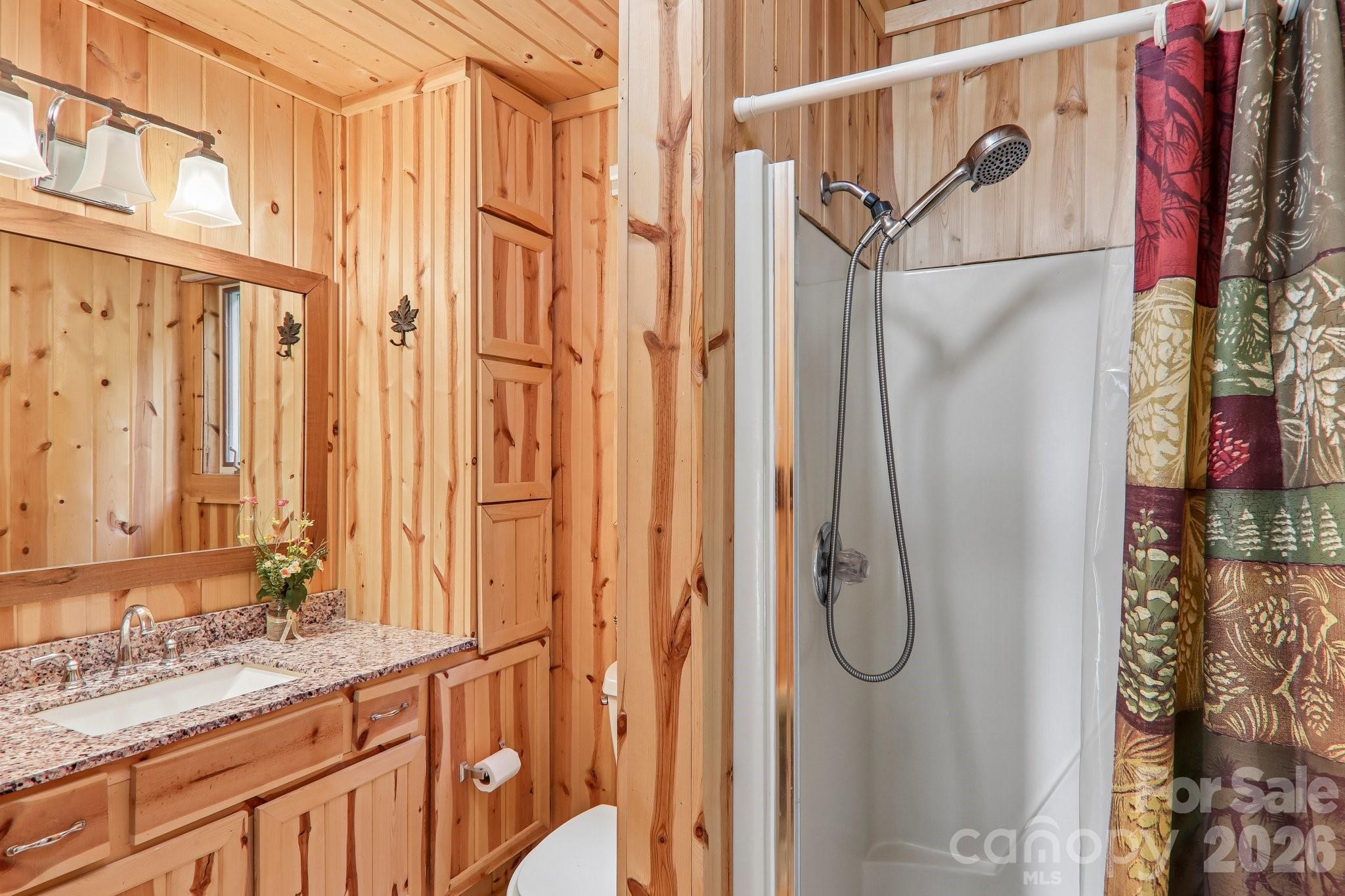 Primary Full Bath - 459 Lookout Drive, Mars Hill