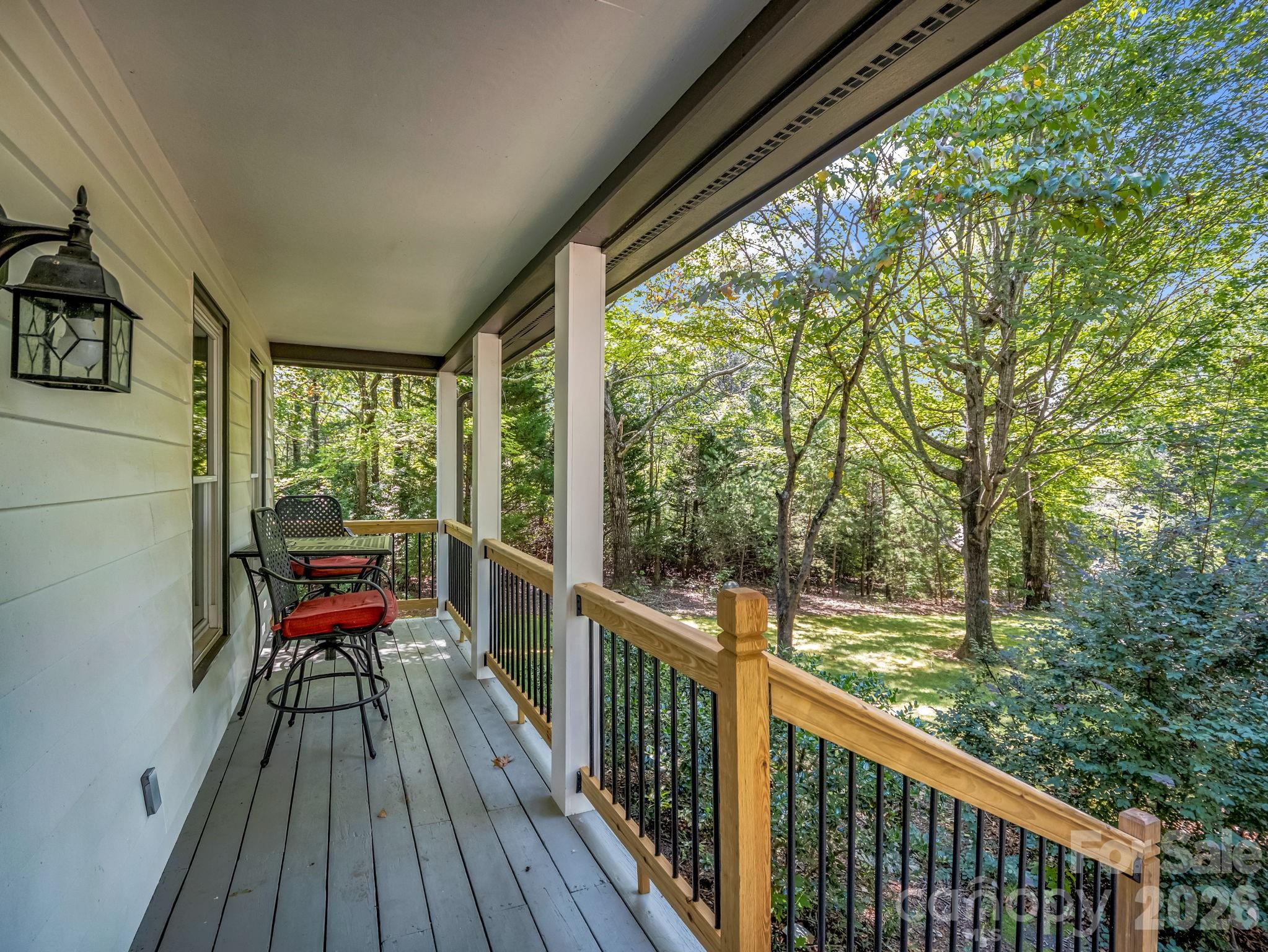 Inviting front porch - 215 Hillcrest Drive, Columbus