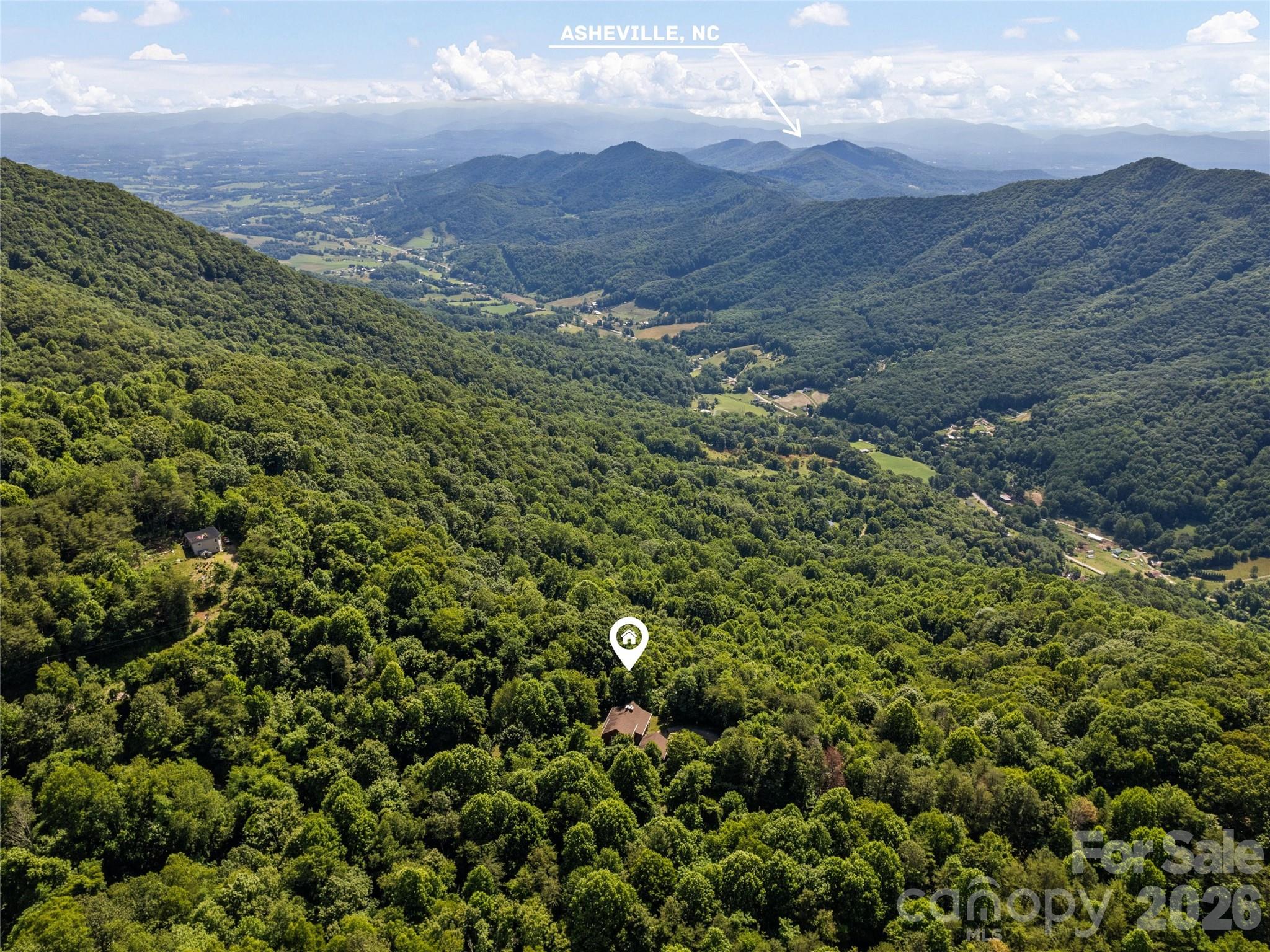 51 Stony Pond Ln sits high atop the Newfound Mountains between Canton and Asheville, NC - 51 Stony Pond Lane, Canton
