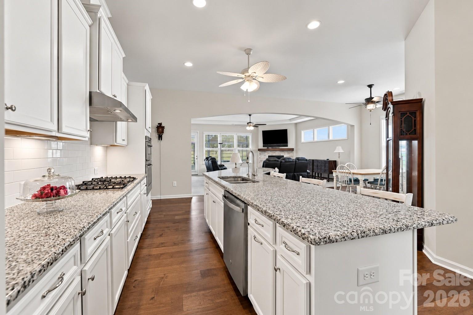An entertainer's dream kitchen with exceptional counter and storage space, gorgeous cabinetry and room for everything exactly where you need it - 8504 Hope Run Court, Indian Land