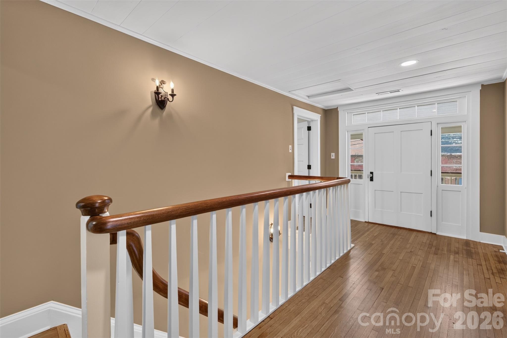 Upstairs Landing w/Entrance To Upper Porch - 39 S Main Street, Marshall