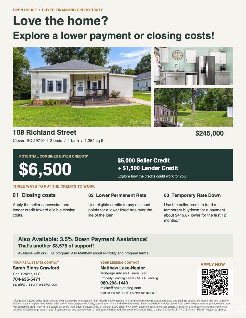 Single Family Residence at 108 Richland Street, Clover, photo 29 of 29