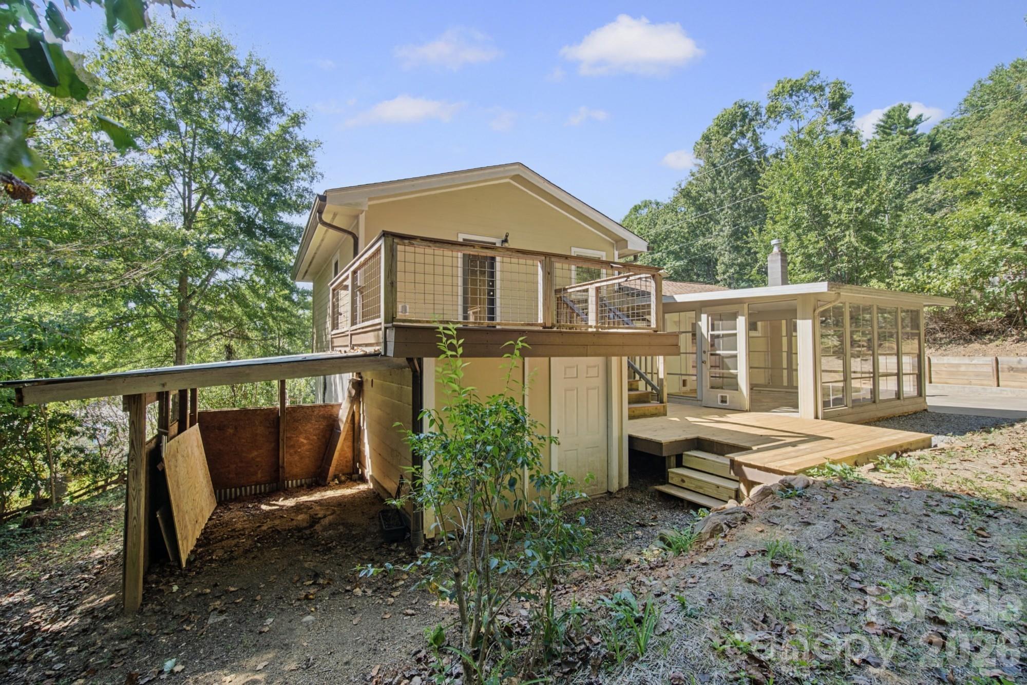 Both an exterior and an interior storage shed - 35 Clement Drive, Asheville