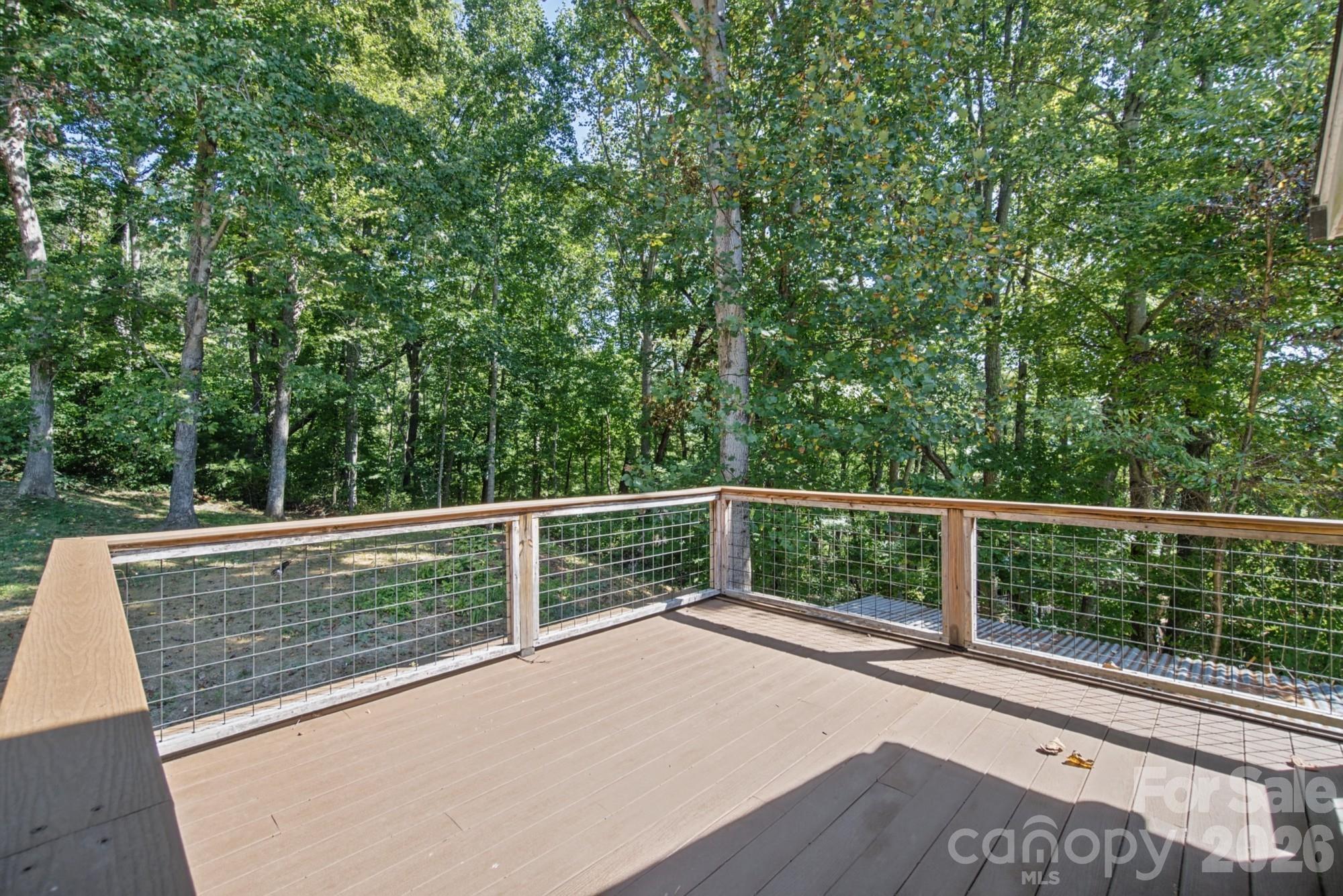 View from the Primary Bedroom's deck - 35 Clement Drive, Asheville