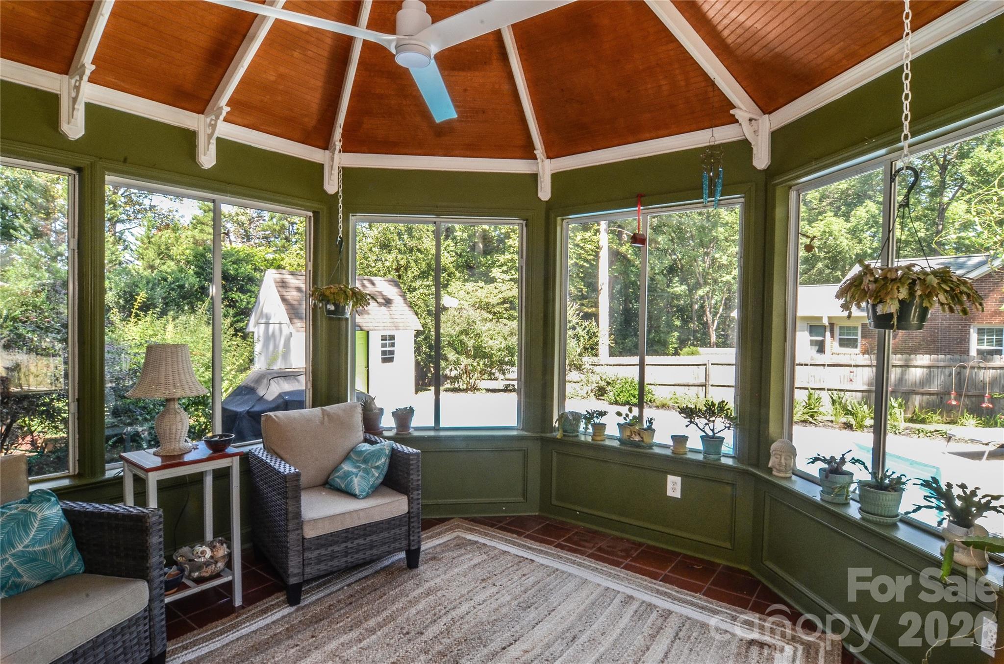 Sunroom with Vaulted Ceiling - 500 Laurel Fork Drive, Matthews