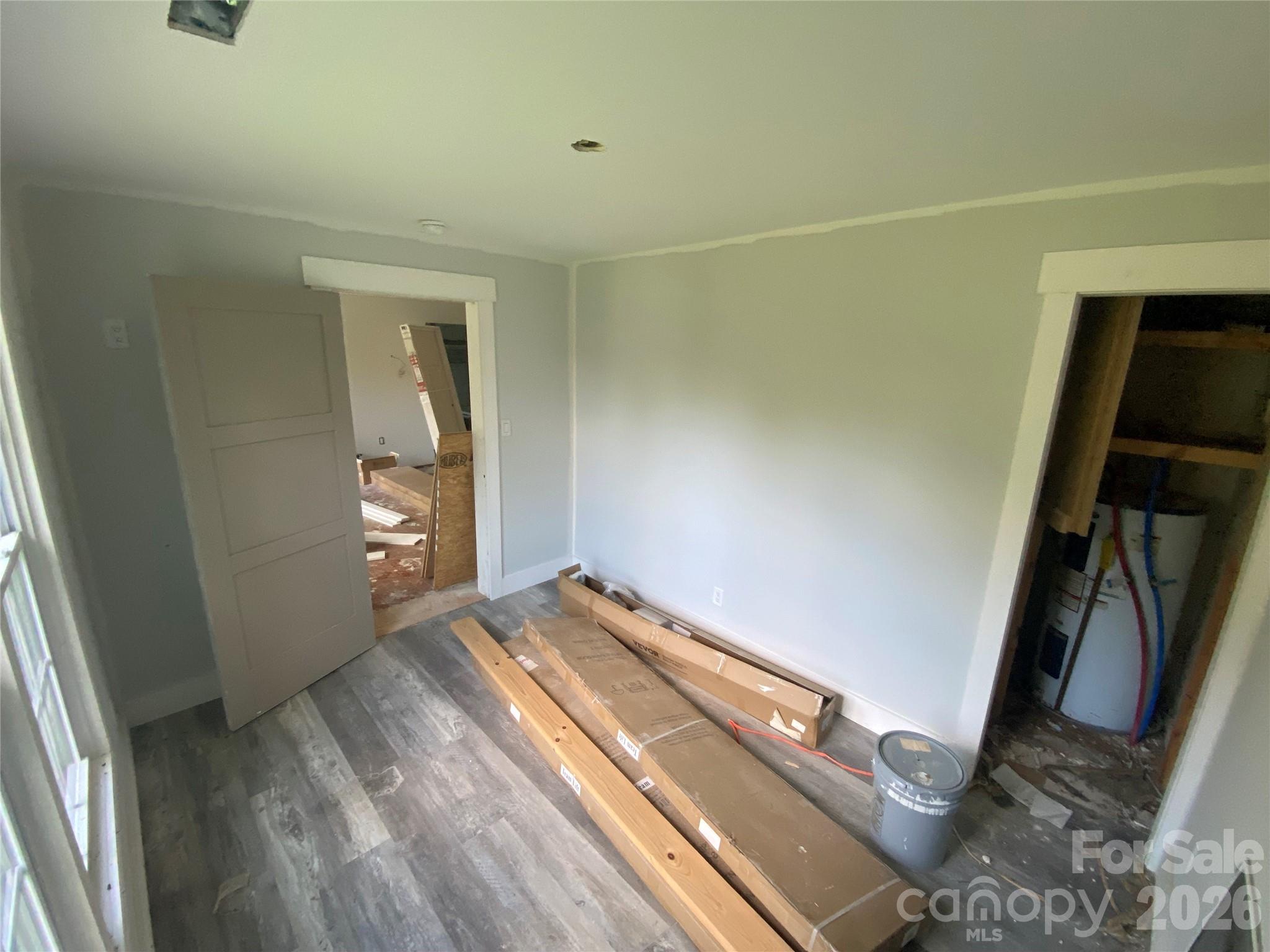 Bed 2 LVP floors & Fans Included - 615 Vine Arden Road, Morganton