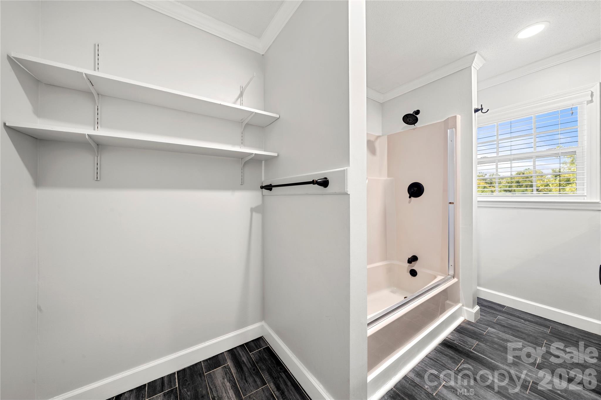 Main level secondary bathroom - additional storage - 109 Woodside Avenue, Gastonia