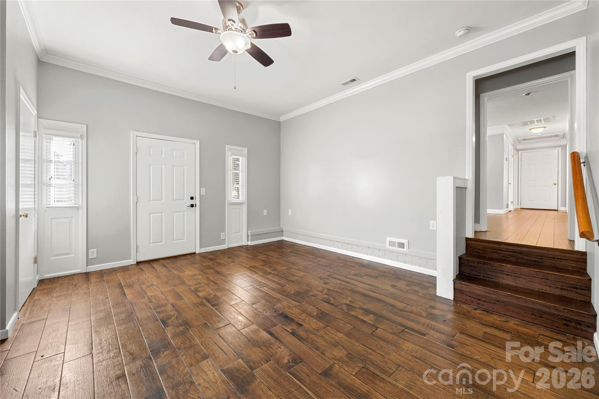 Main level living/bonus room - 109 Woodside Avenue, Gastonia