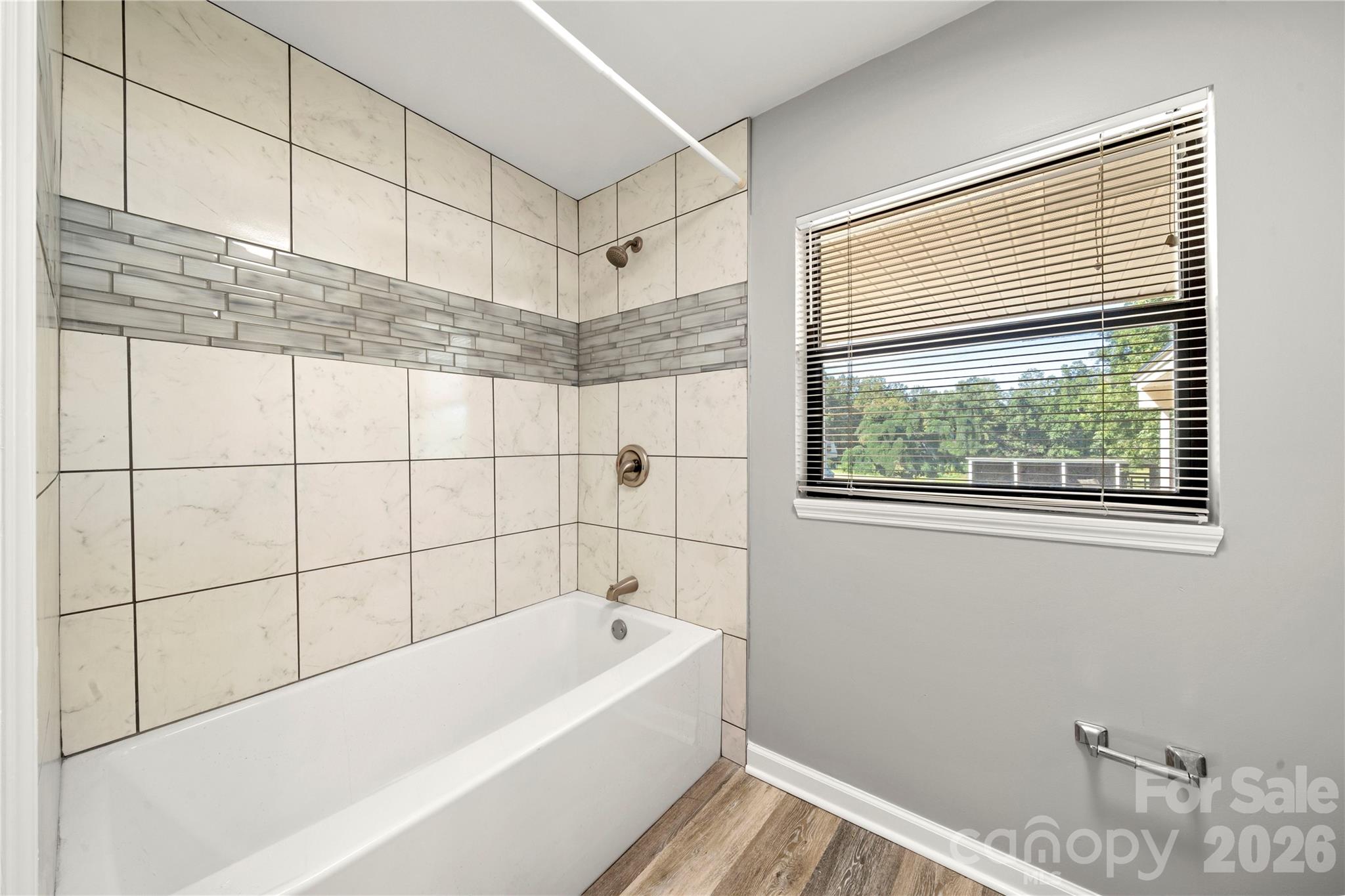 Basement level primary bathroom - renovated in 2026 - 109 Woodside Avenue, Gastonia