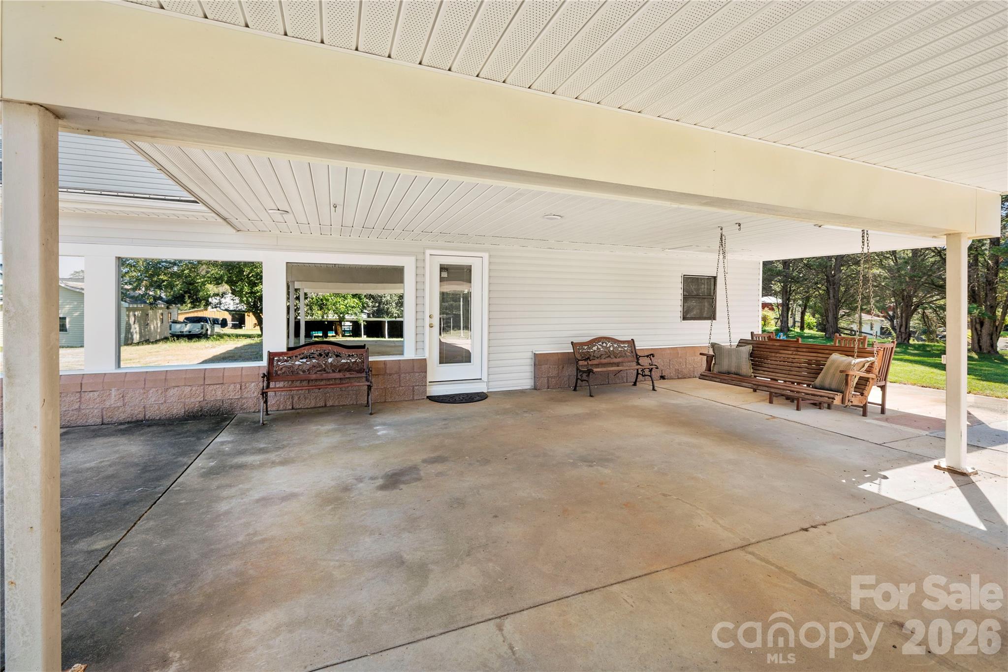 Exterior carport area - 109 Woodside Avenue, Gastonia