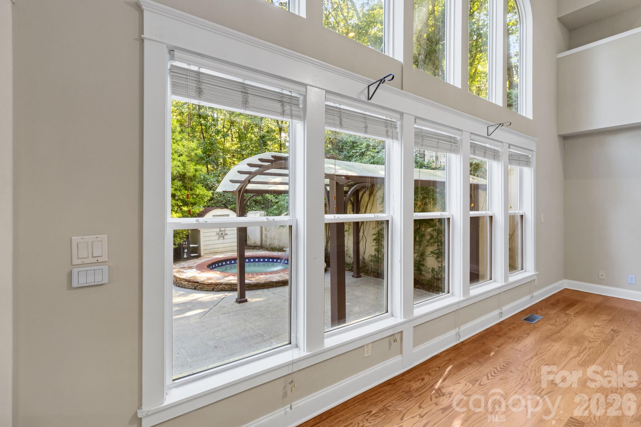 Living room windows to patio - 6 Kit Court, Fletcher