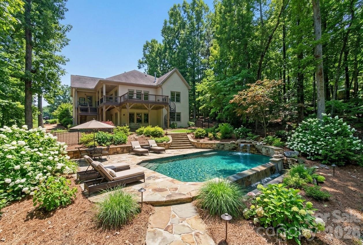 AI Generated Pool Design for backyard - 5138 Watermead Lane, Belmont