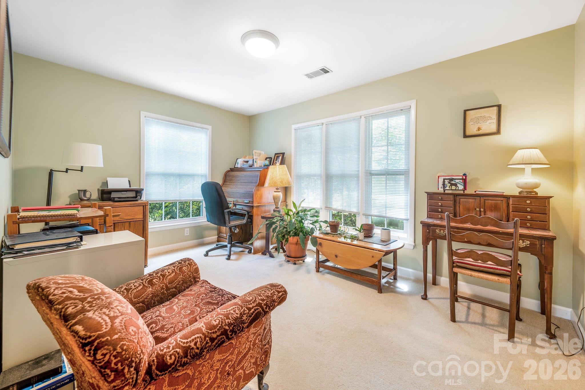 Third bedroom. All rooms are nicely sized. - 1 Pheasant Ridge Drive, Asheville
