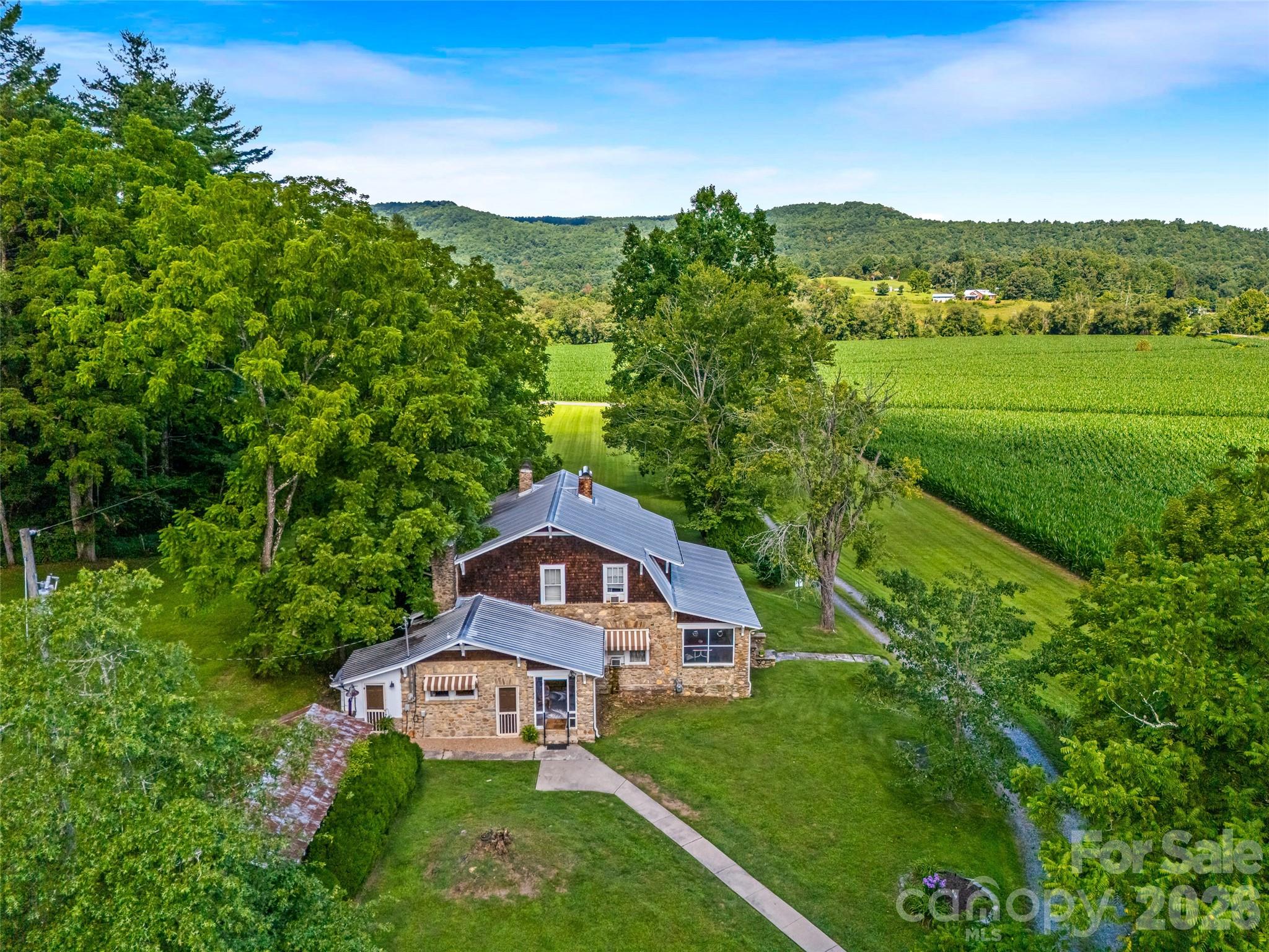 Single Family Residence at 96 Merle Farm Lane, Pisgah Forest, photo 2 of 48