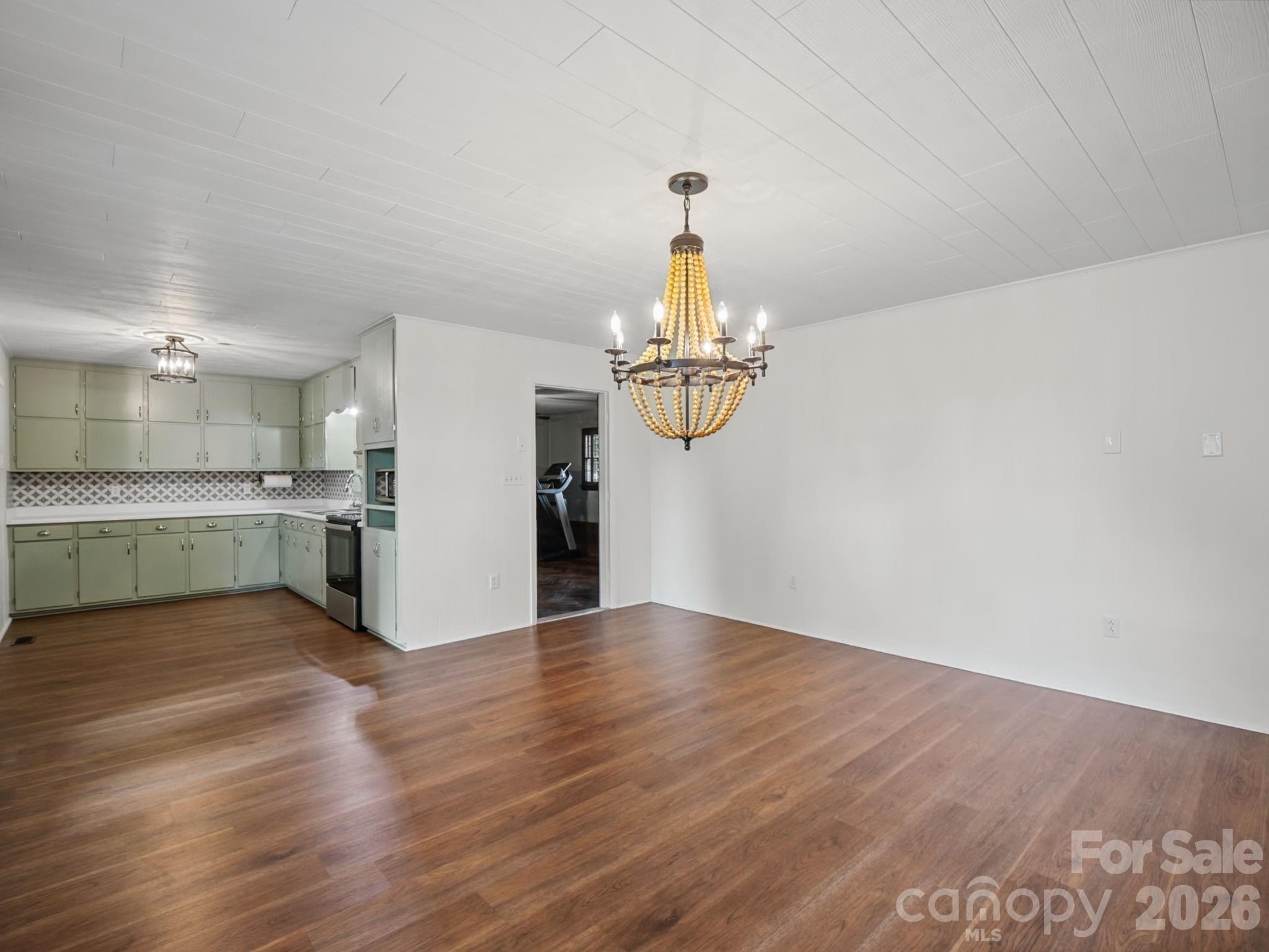 Dining Room to Kitchen - 477 Butler Road, Forest City