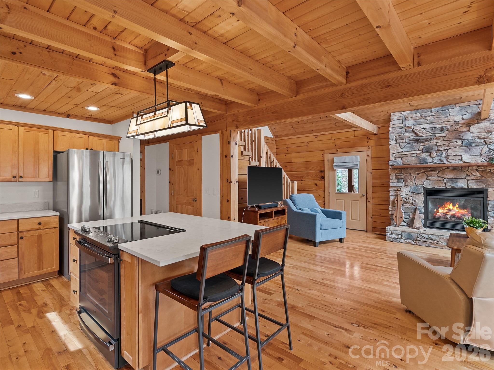 Recently remodeled kitchen - 133 Smokemont Drive, Arden