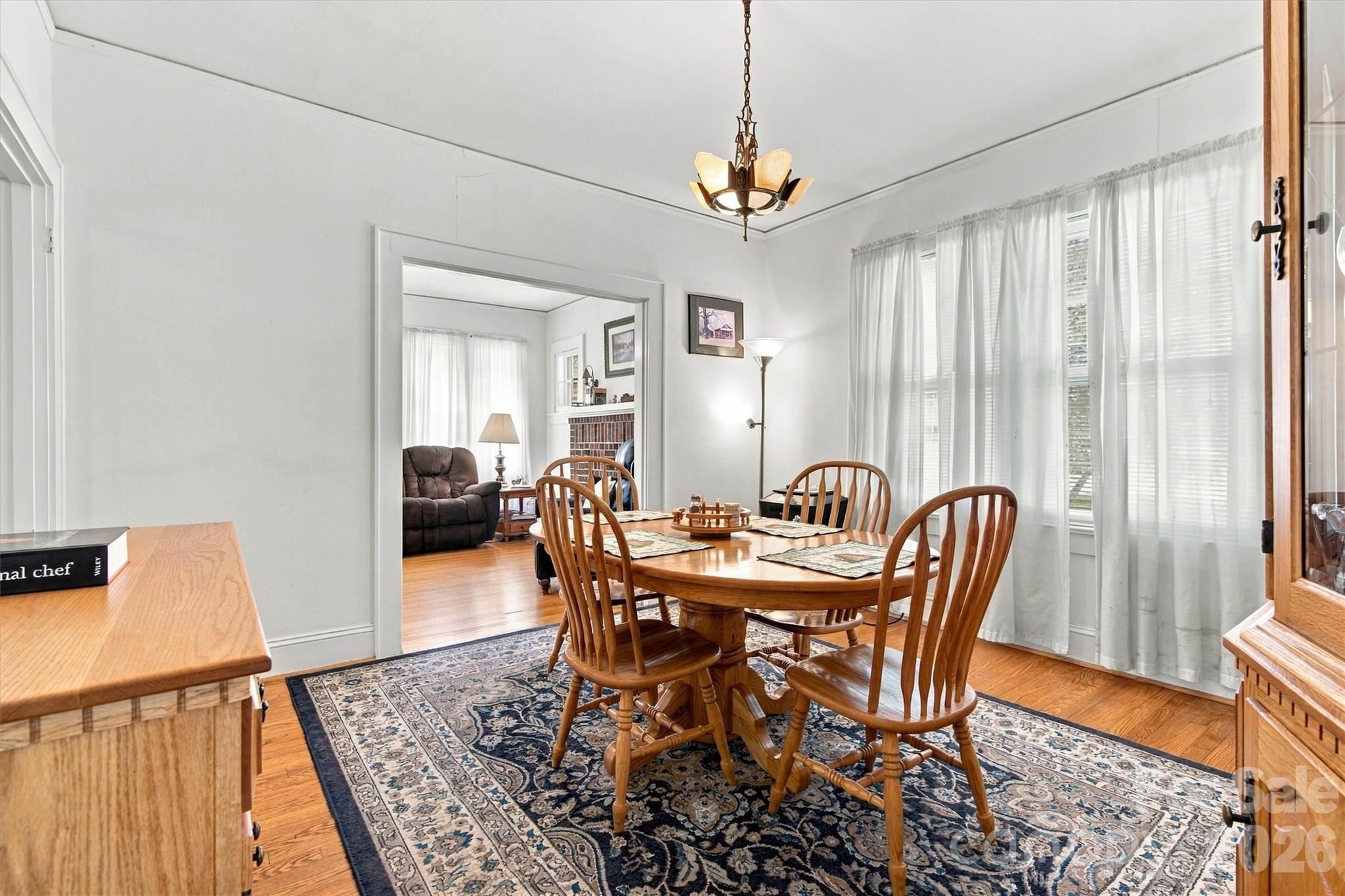 Dining Room/Side Yard Window View - 3336 Startown Road, Newton