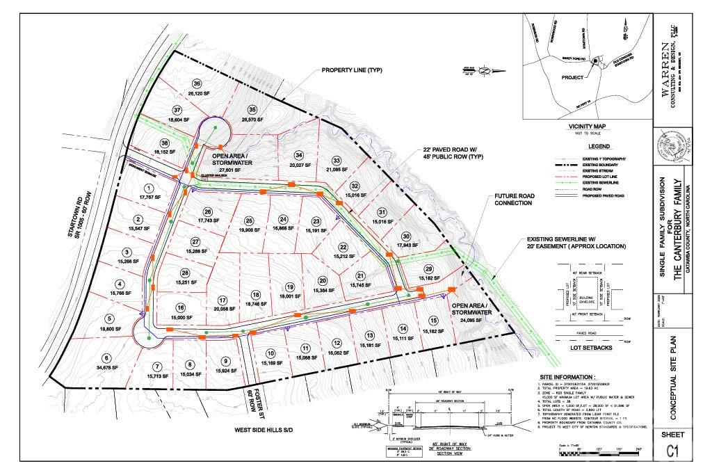 Proposed Development Plan - 3336 Startown Road, Newton