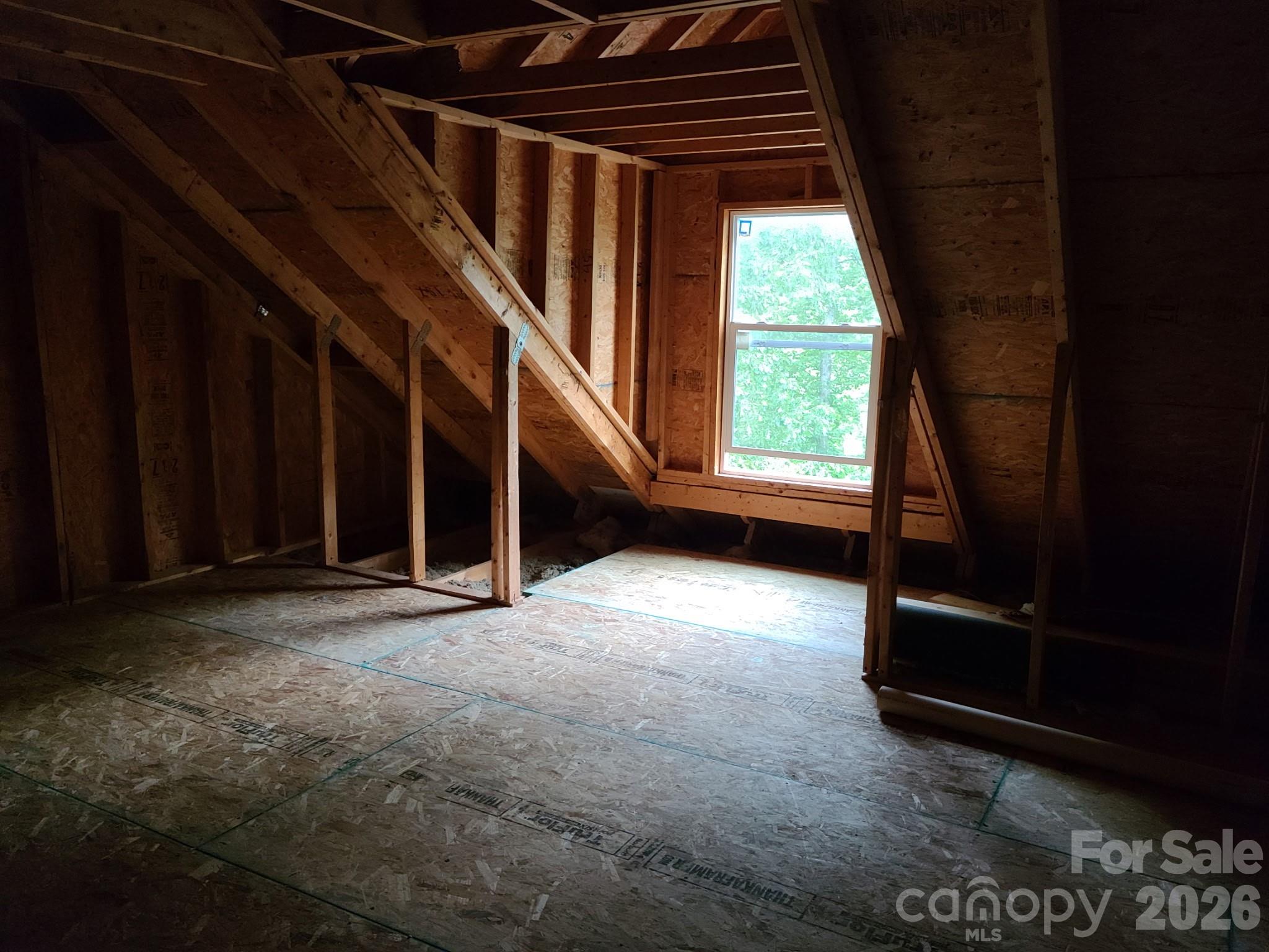 Unfinished 2nd Floor View 1 - 3 Lauren Lane, Candler