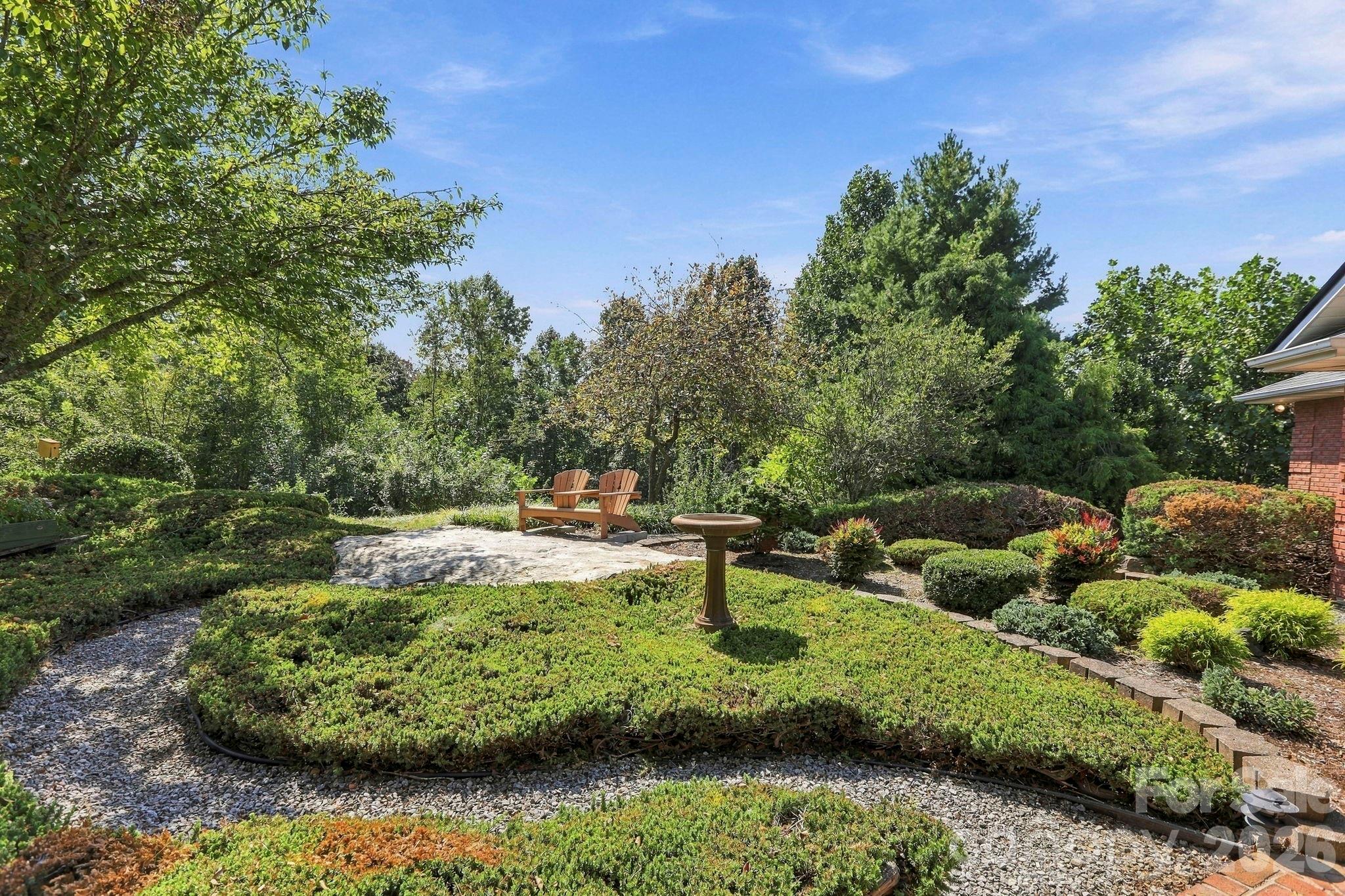 Gorgeous landscaping, 1.67 acres - 244 Mountain Valley Drive, Hendersonville