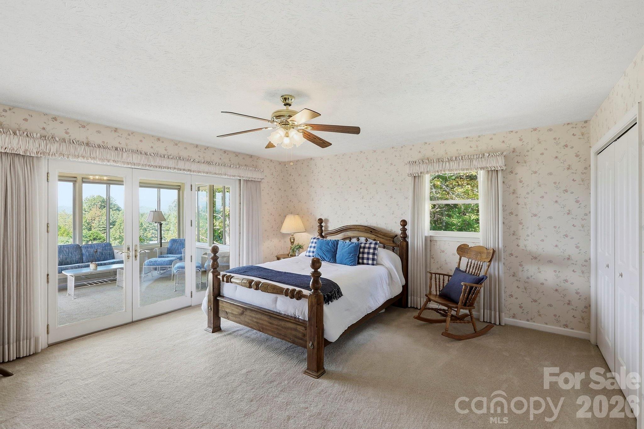 One of Two Primary suites on the main level - 244 Mountain Valley Drive, Hendersonville