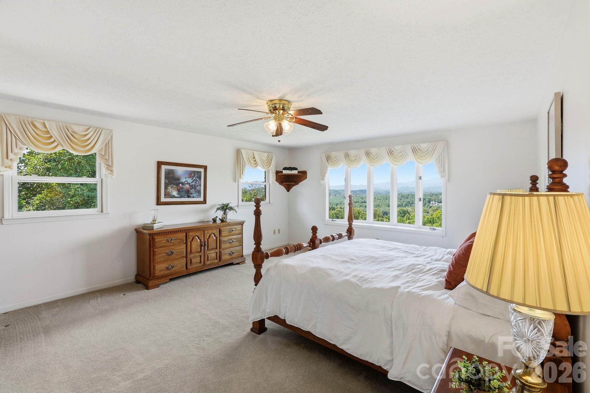 Second of Two Primary Suites on the main level - 244 Mountain Valley Drive, Hendersonville