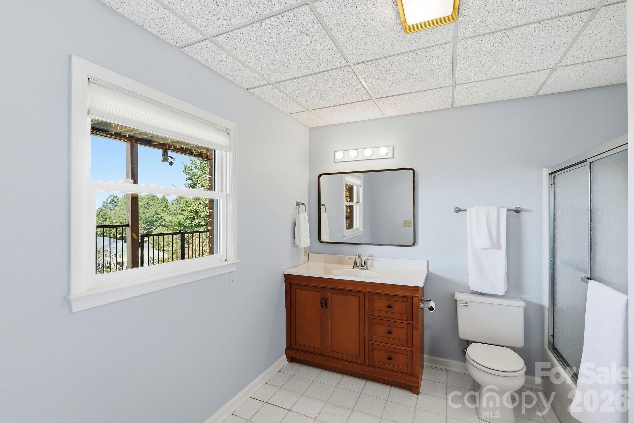 Basement level full bathroom - yes this is the fourth full bathroom - 244 Mountain Valley Drive, Hendersonville