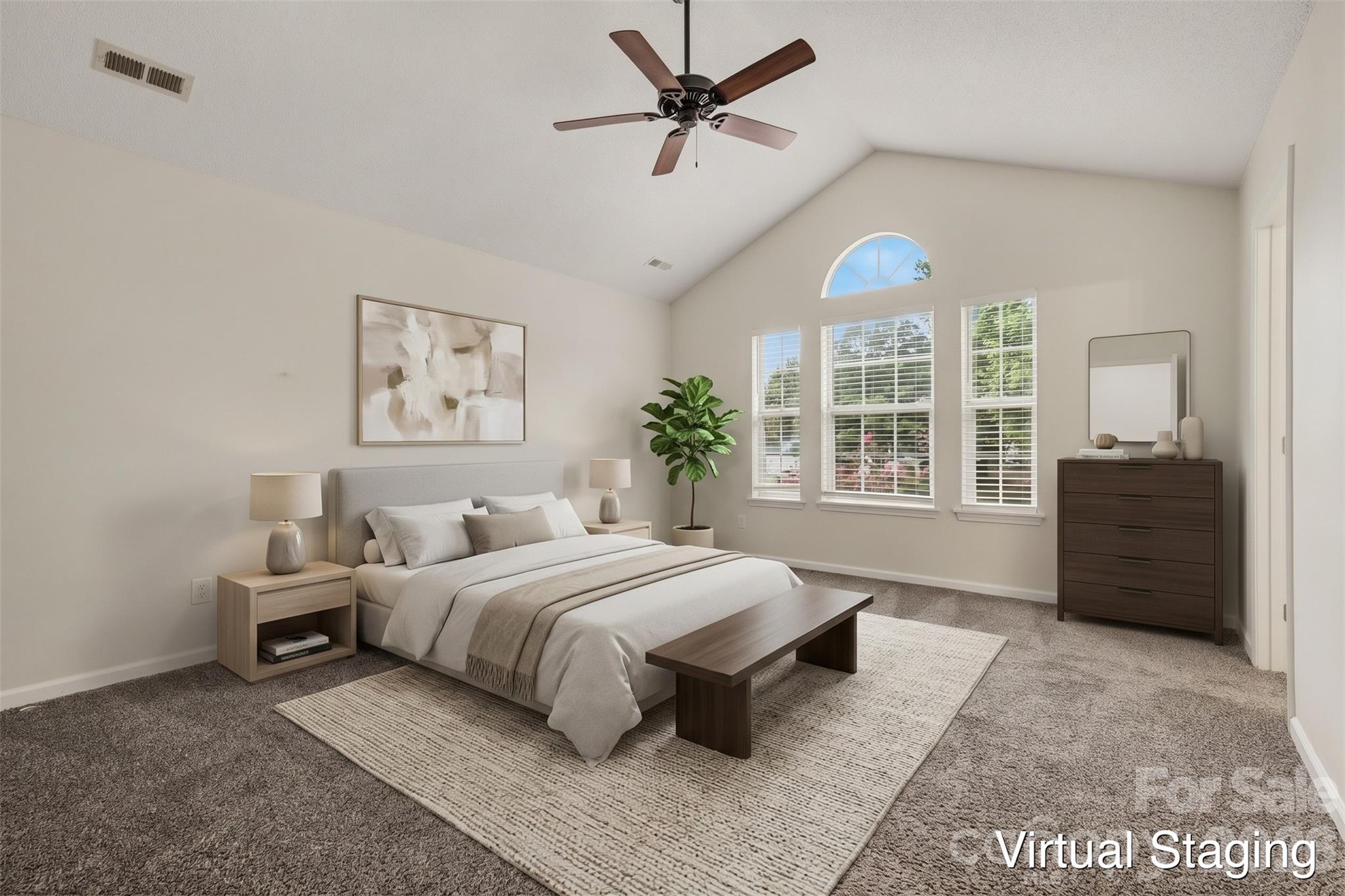 virtually staged - 16034 Farmall Drive, Huntersville