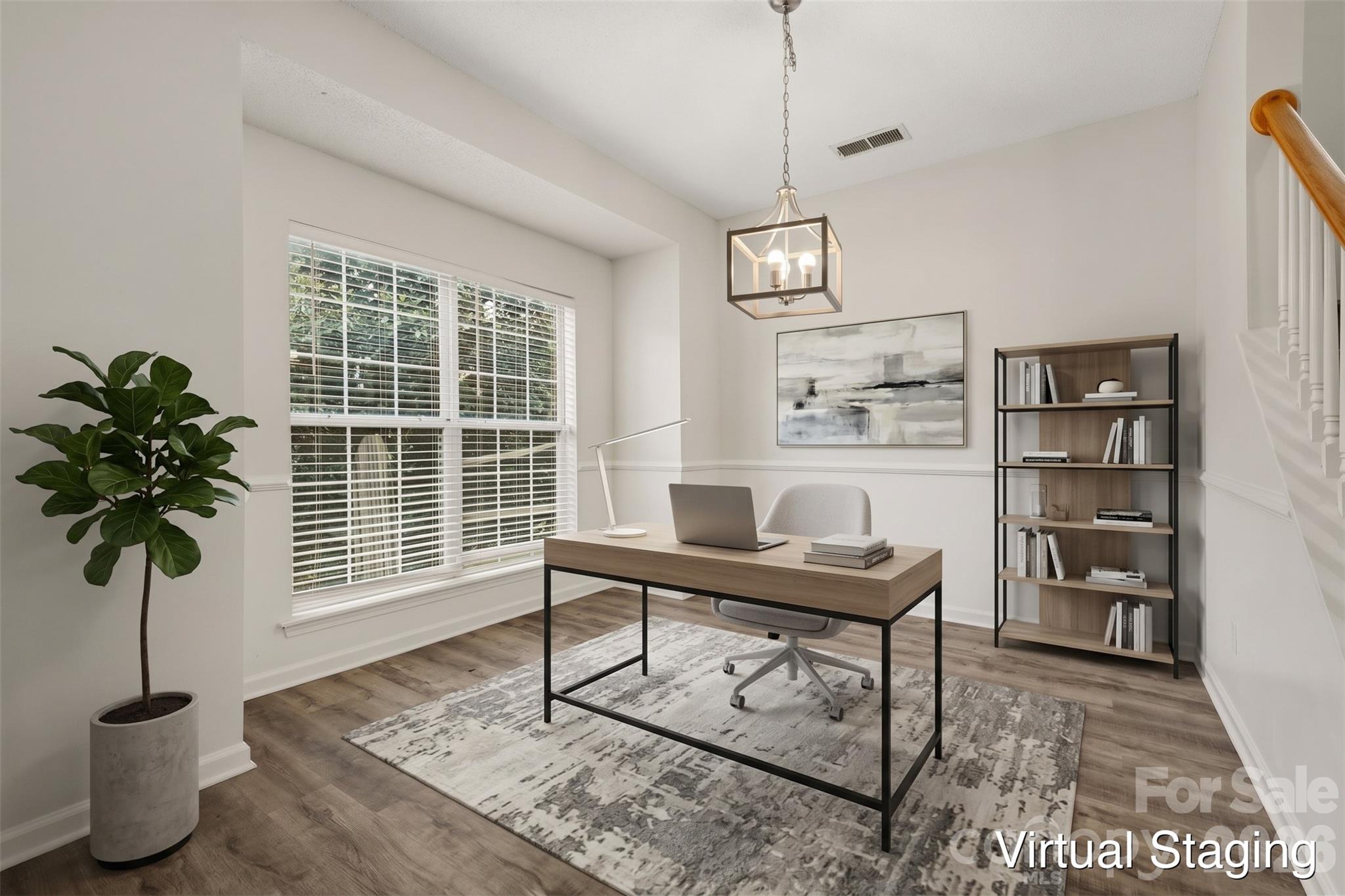 virtually staged - 16034 Farmall Drive, Huntersville