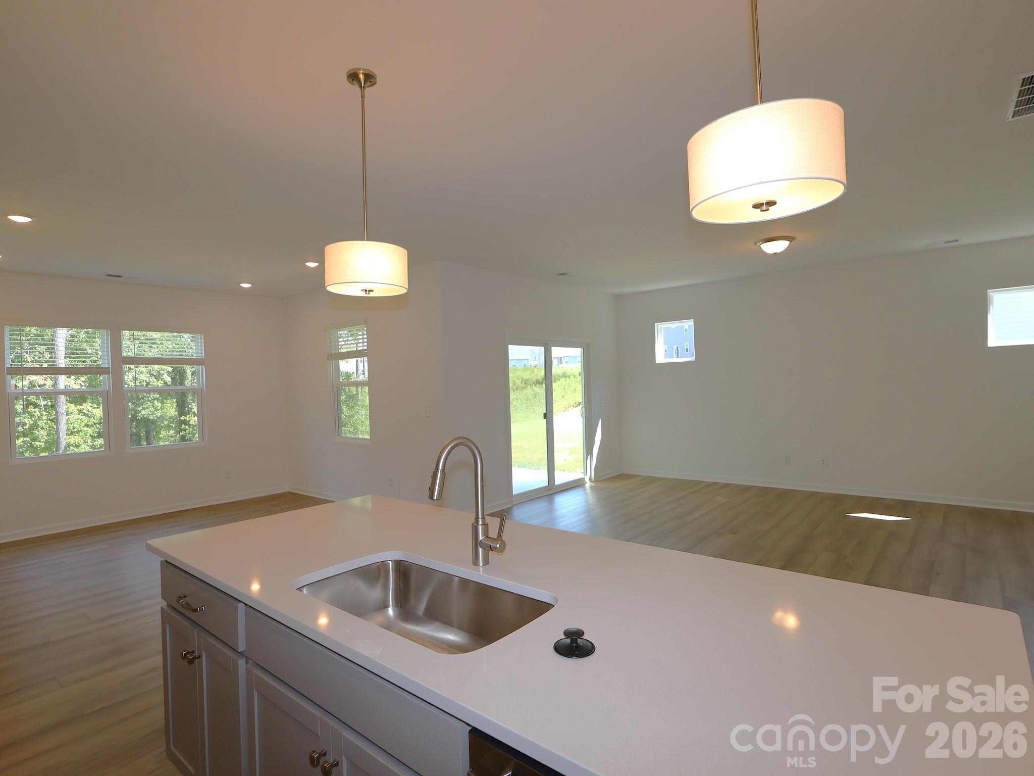 Family room and kitchen - 8895 Visgrove Drive, Sherrills Ford