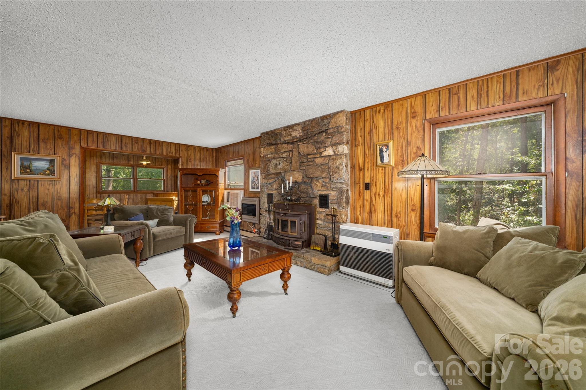 Large Living Room - 150 Mountain Laurel Lane, Fletcher