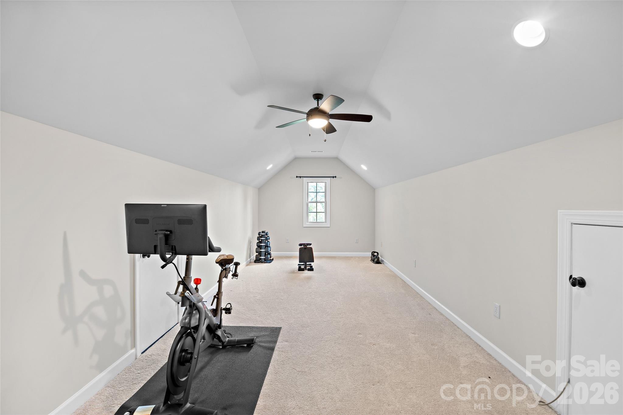Flex space off of bonus room would make a great workout room, another office, or playroom! - 1623 Hawkstone Drive, Waxhaw