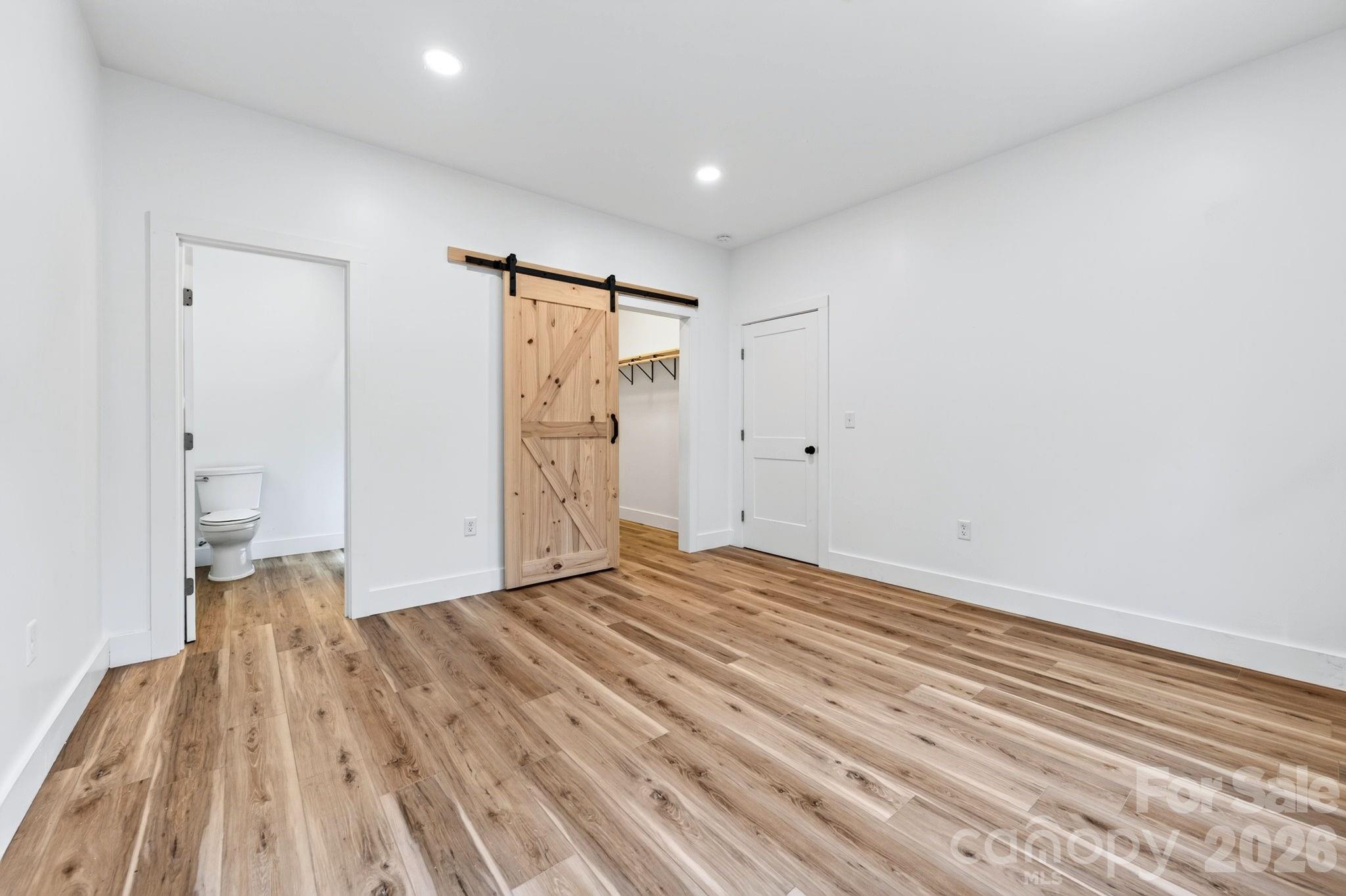 Primary Bedroom with Walk-in Closet - 60 Pearl Street, Black Mountain