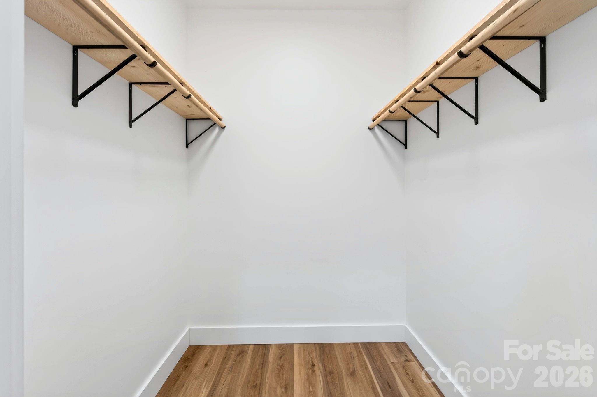 Large Primary Closet - 60 Pearl Street, Black Mountain