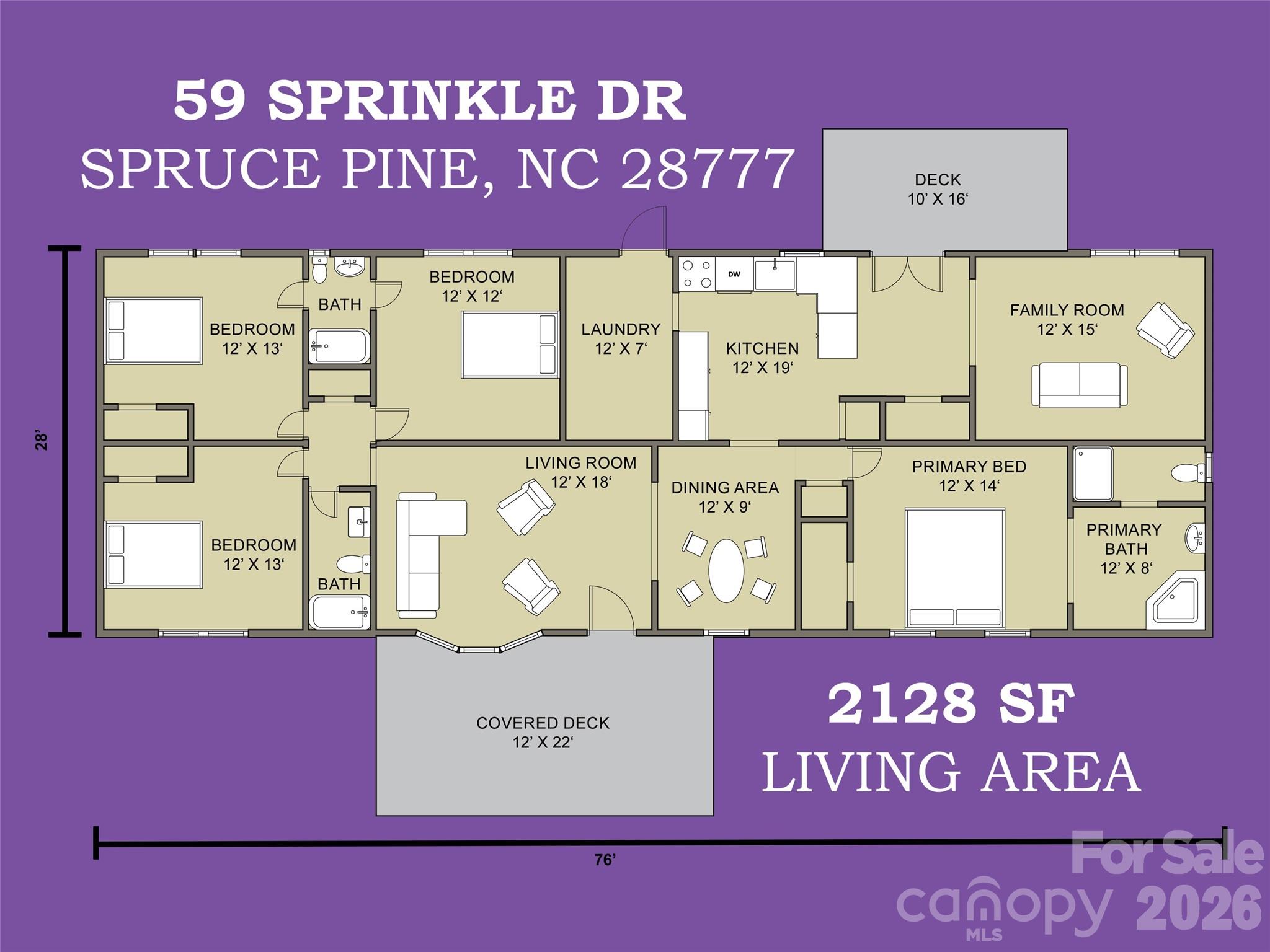Single Family Residence at 59 Sprinkle Drive, Spruce Pine, photo 7 of 36