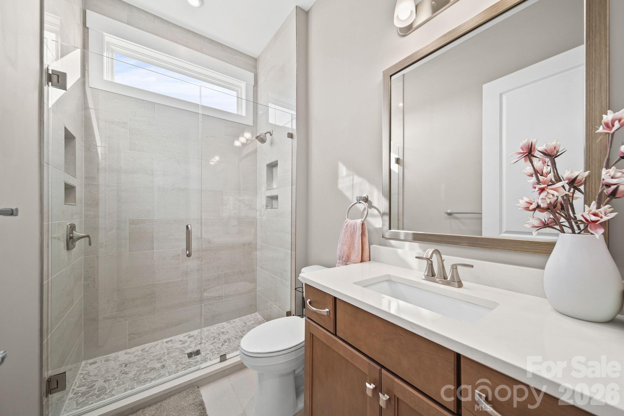 Third full bath attached to bedroom #3 - 4007 Brush Creek, Monroe