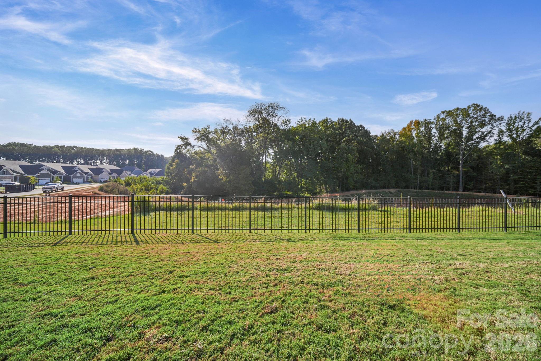 Back yard - coming soon - pond with fountain - 4007 Brush Creek, Monroe