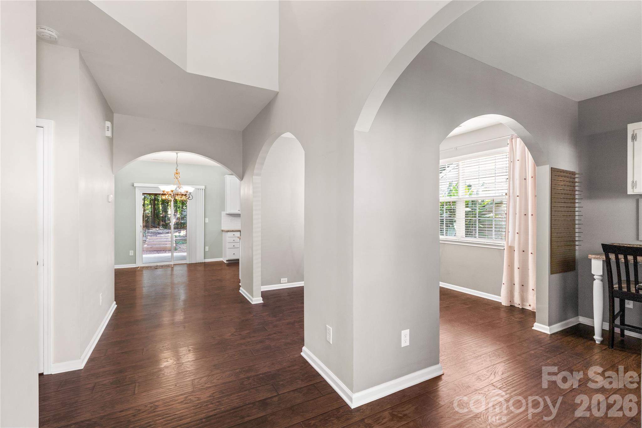 View from the front door - 4260 Wiregrass Road, Indian Land