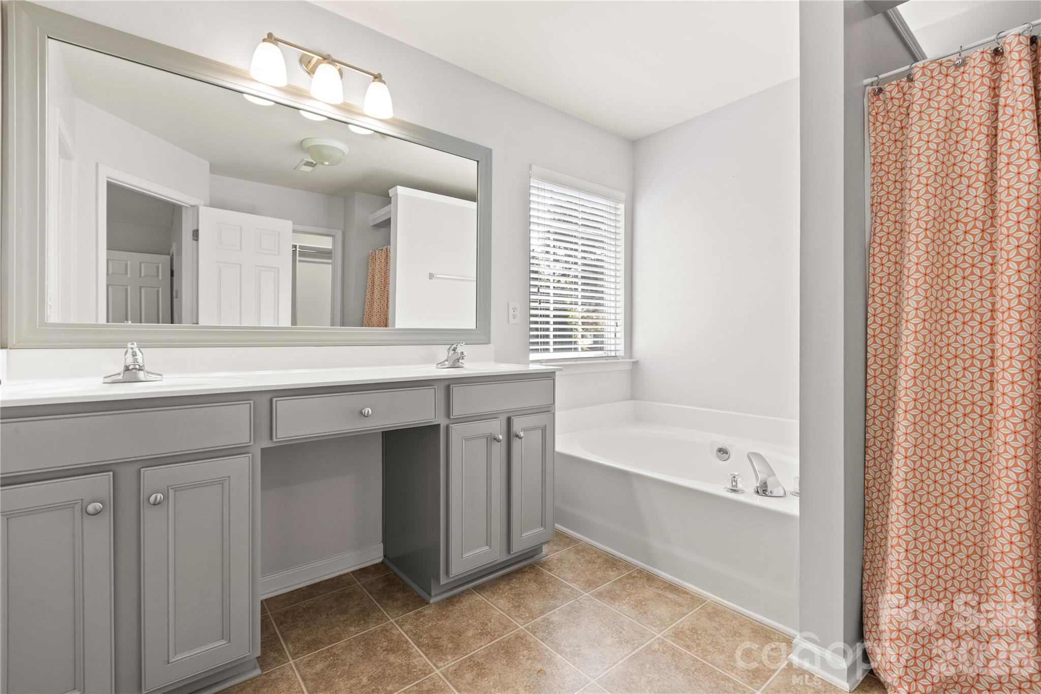 Primary bathroom with dual vanity - 4260 Wiregrass Road, Indian Land