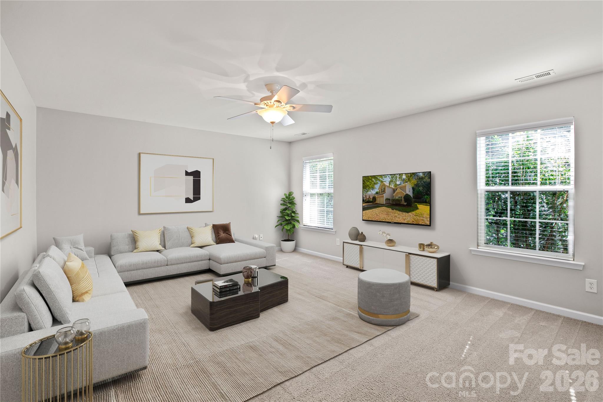 Virtually staged bonus room - 4260 Wiregrass Road, Indian Land