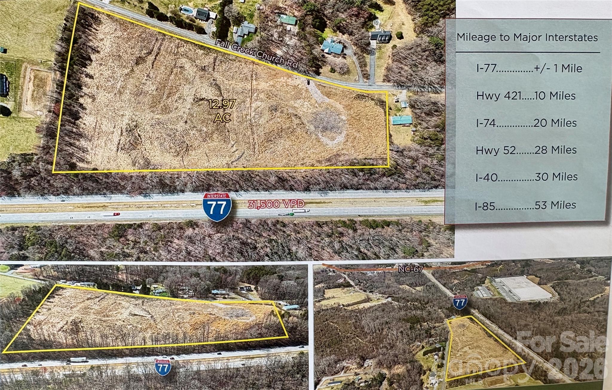 Acreage at 3.86 Fall Creek Church Road, Jonesville