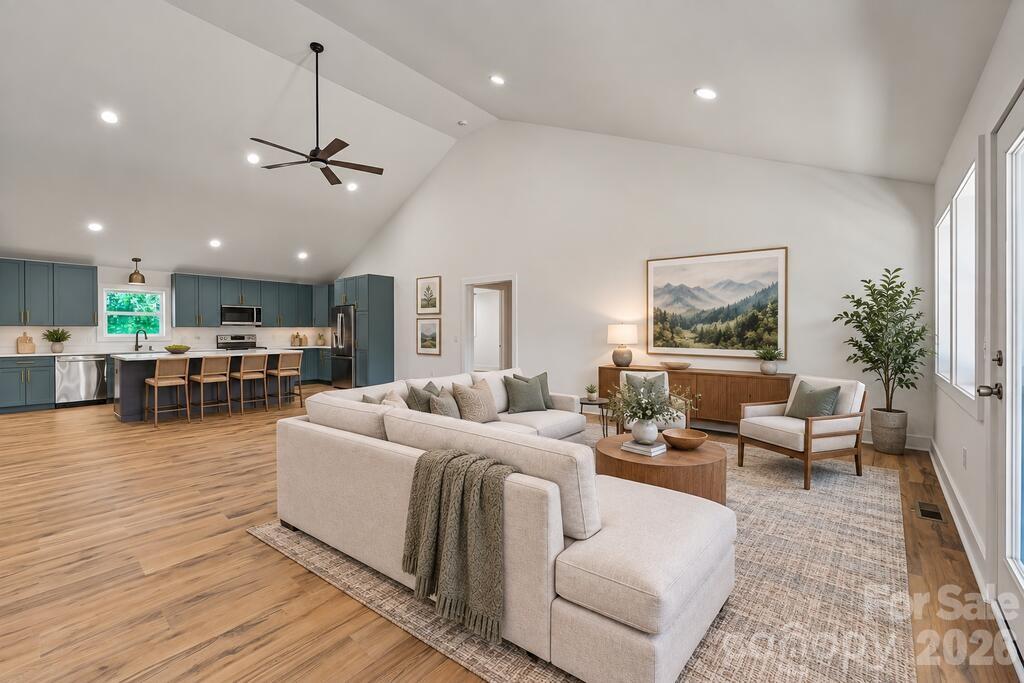 virtually staged - 405 Sunshine Acres Road, Sylva
