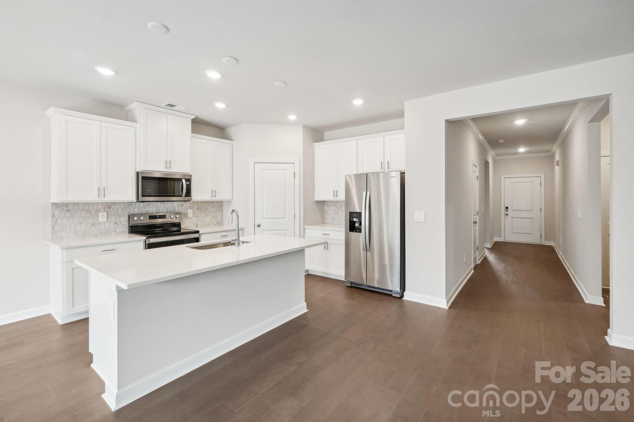 Photo is not of the actual home, but is an inspirational photo of builder’s model home and may depict options, furnishings, and/or decorator features that are not included - 1603 Harper Landing Boulevard, Stanley