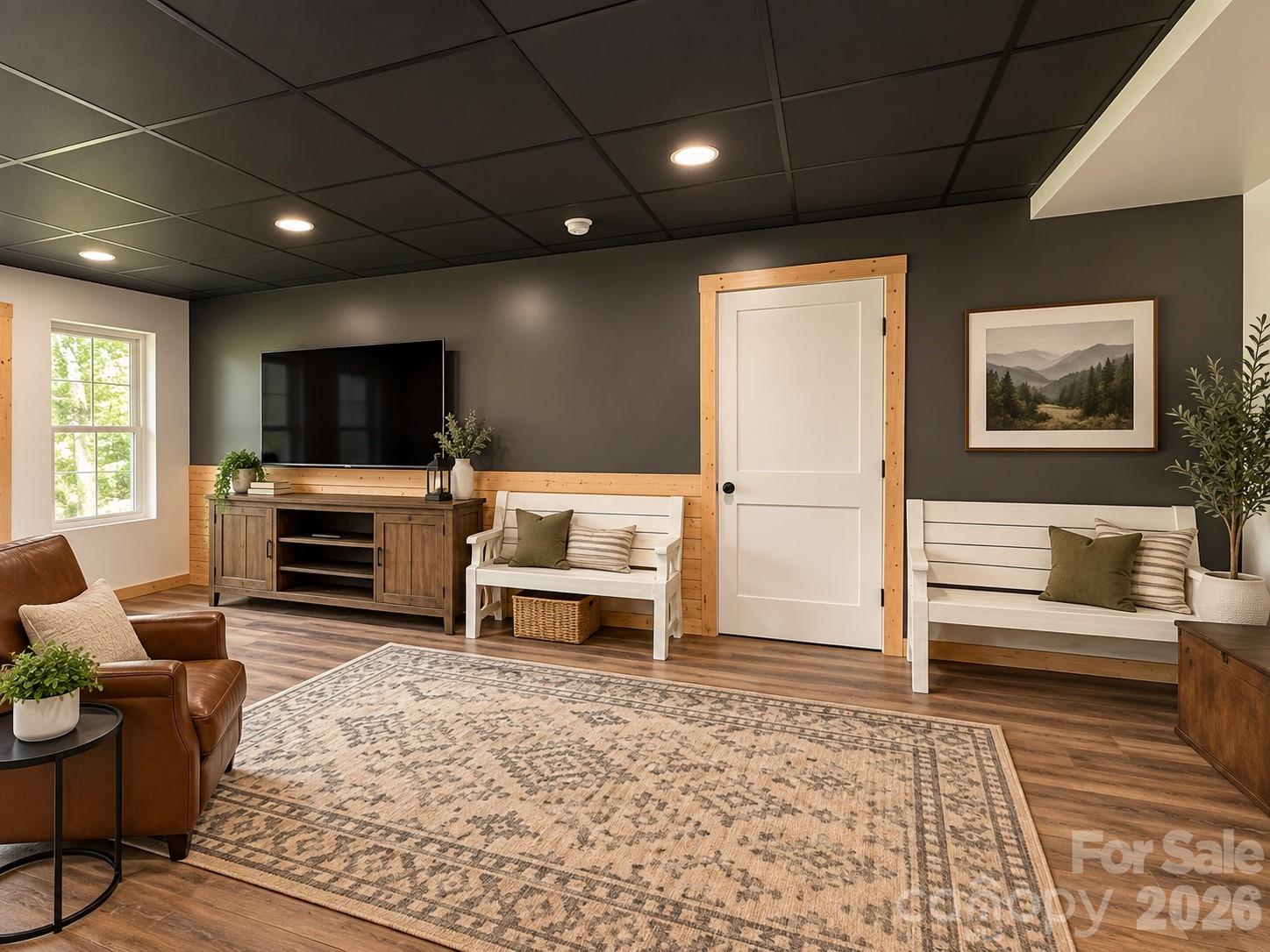 Lower level- Living Area - 651 Cemetery Road, Nebo