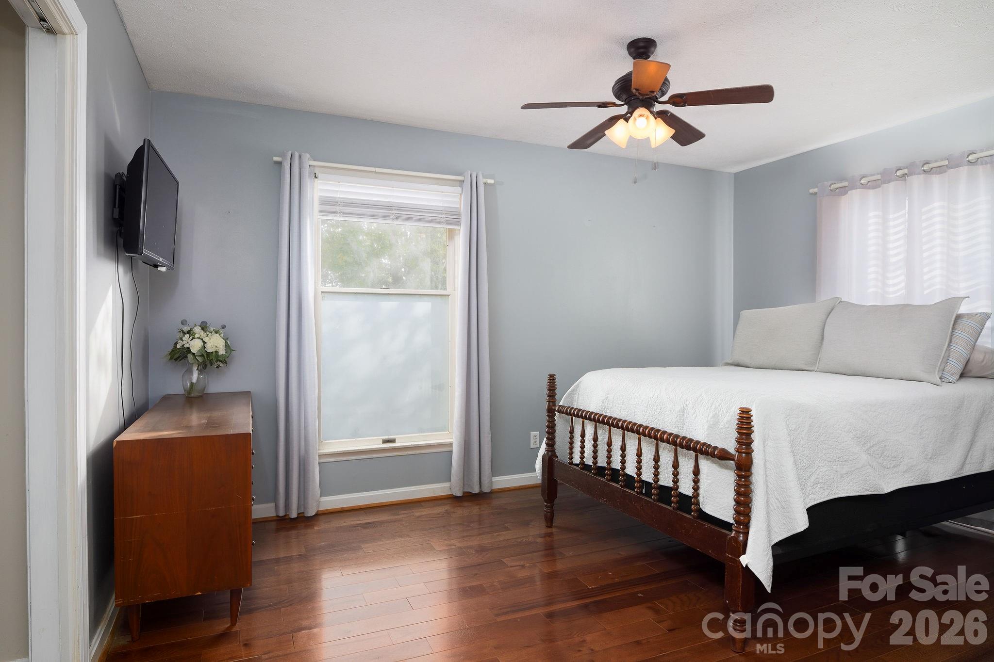 Bright and beautiful primary bedroom - 3910 Fallston Road, Shelby
