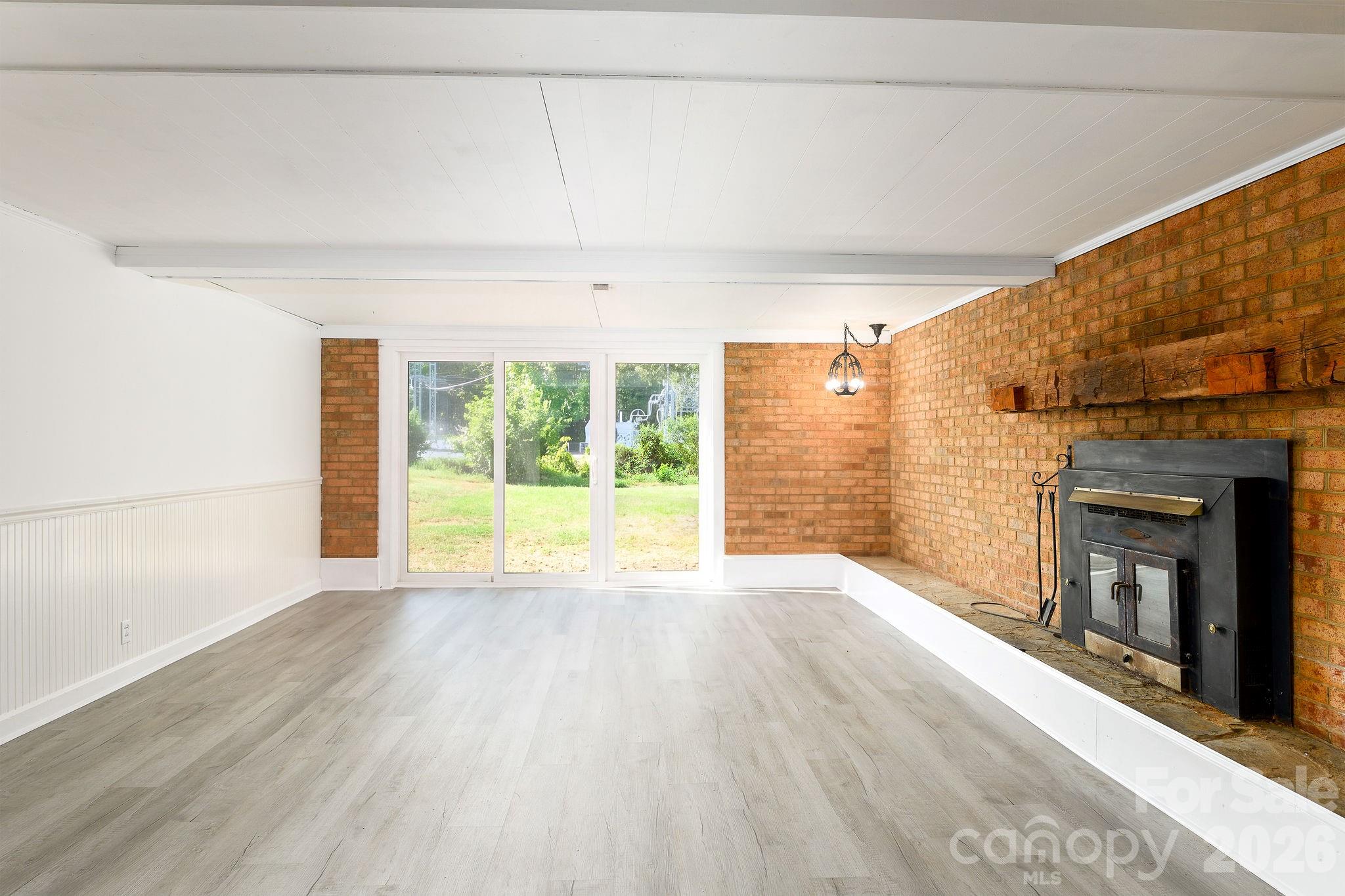 New Pella sliding glass doors! - 3910 Fallston Road, Shelby