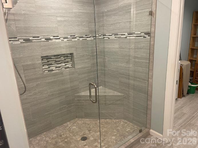 Primary Shower - walk-in and roomy - 1670 Dale Earnhardt Boulevard, Kannapolis