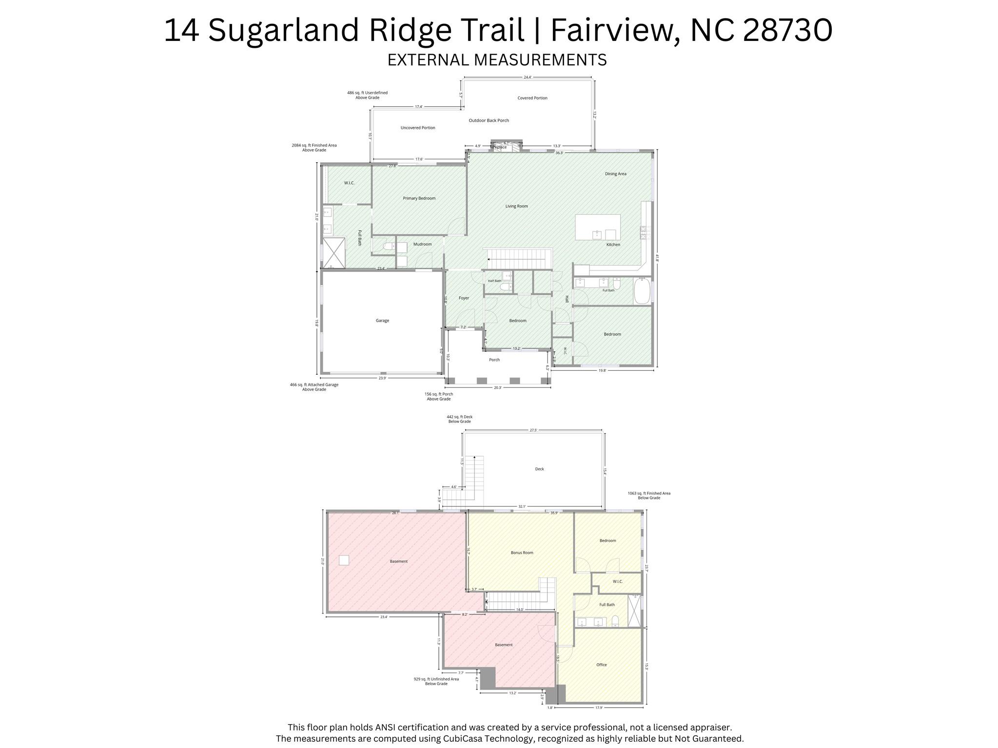 Single Family Residence at 14 Sugarland Ridge Trail, Fairview, photo 46 of 48